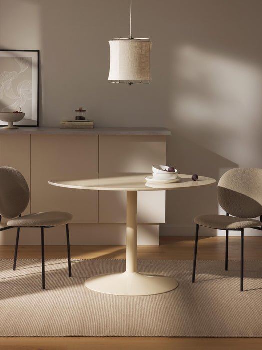 Oval Marble Dining Table Miley 120x90 cm