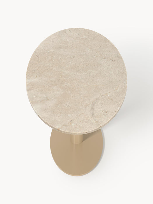 Oval Marble Dining Table Miley 120x90 cm