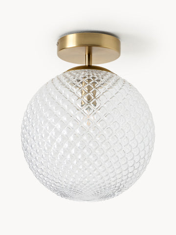 Lorna Small Glass Ceiling Lamp