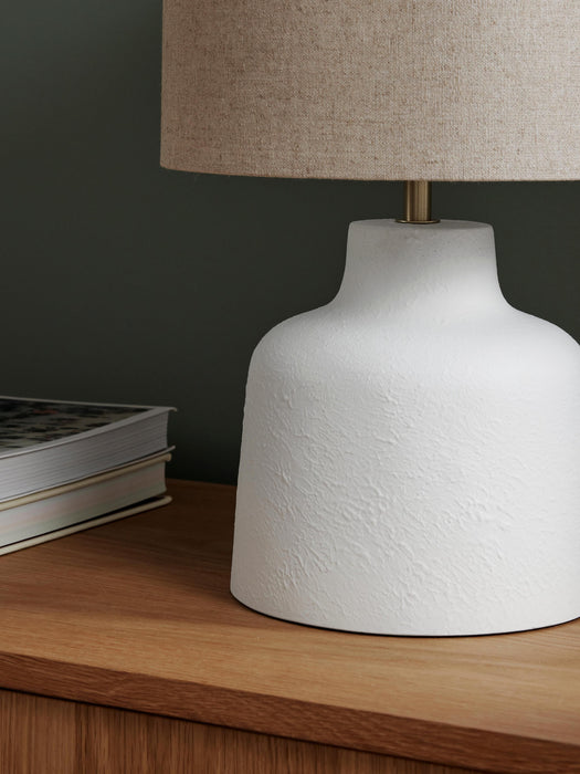 Handmade Table Lamp Ike with Concrete Base