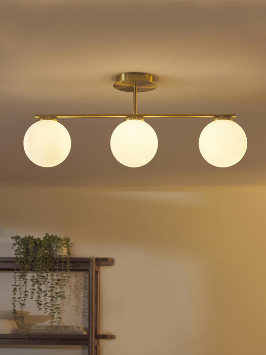 Atlanta Opal Glass Ceiling Lamp