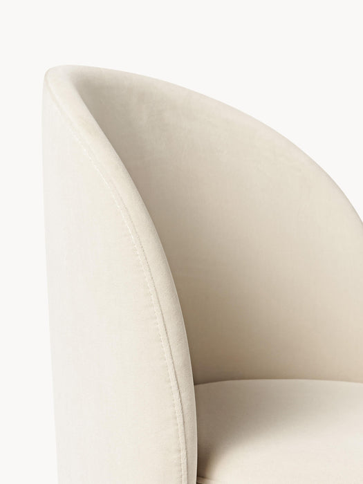 Upholstered Velvet Chair Zeyno
