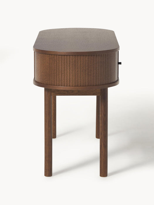 Calary Desk with Fluted Front