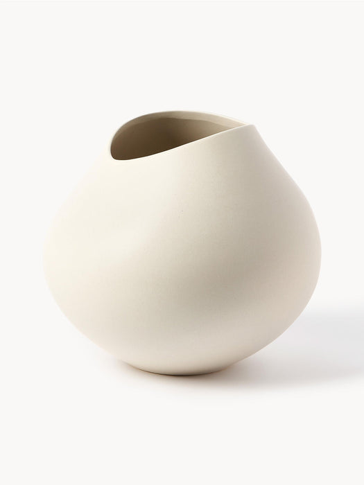 Opium Handmade Earthenware Vase, H 28 cm