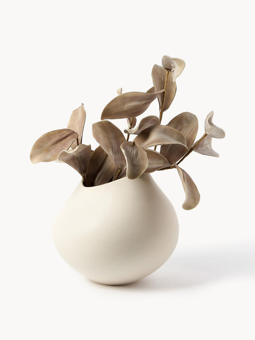 Opium Handmade Earthenware Vase, H 28 cm