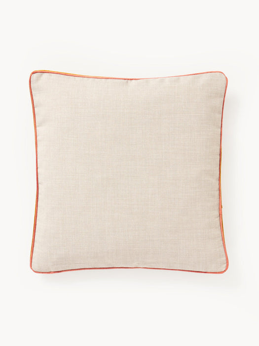 Cressida Cushion Cover with Two-Coloured Piping