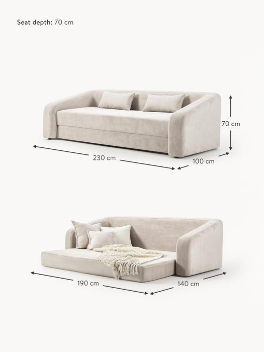 Sofa Bed Eliot 3-seater