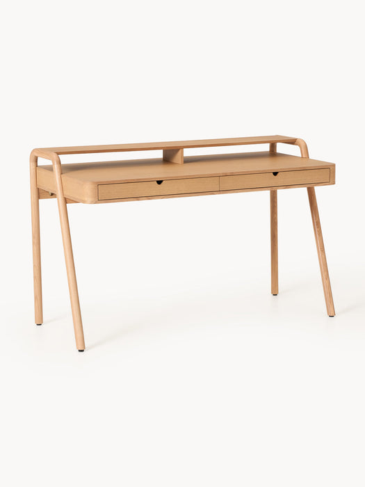 Evrak Wooden Desk with Drawers