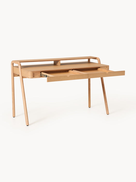 Evrak Wooden Desk with Drawers