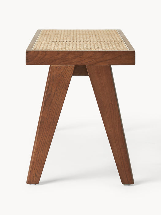 Bench Sissi with Viennese Wickerwork