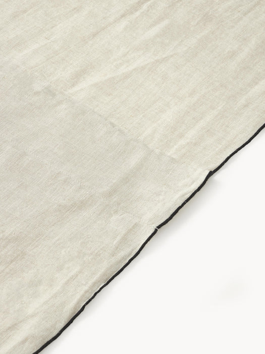 Light-Filtering Linen Rod Pocket Curtains Eleonara Set of 2 W 145 cm