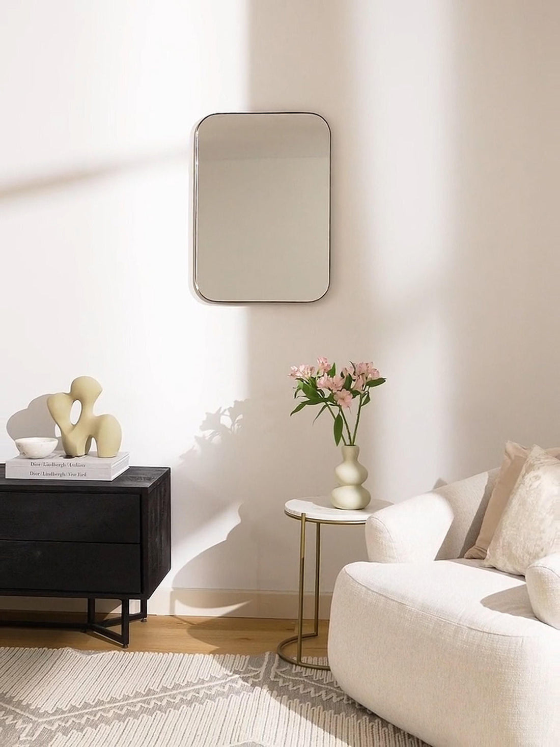 Lily Square Wall Mirror