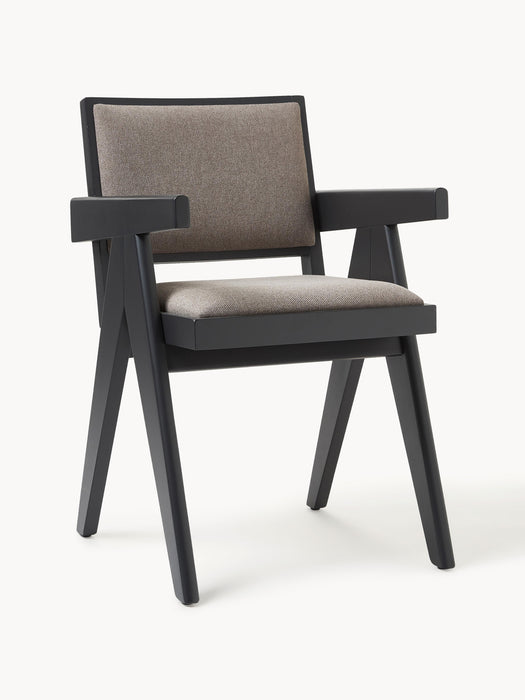 Upholstered Dining Chair Sissi with Armrests