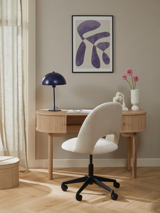 Velvet Desk Chair Rachel Height-adjustable