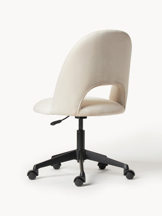 Velvet Desk Chair Rachel Height-adjustable