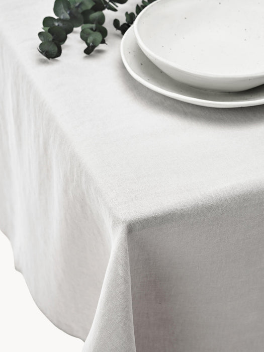 Kennedy Linen Tablecloth with Decorative Edging