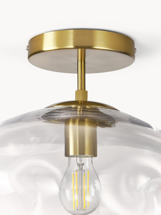 Amora Glass Ceiling Lamp