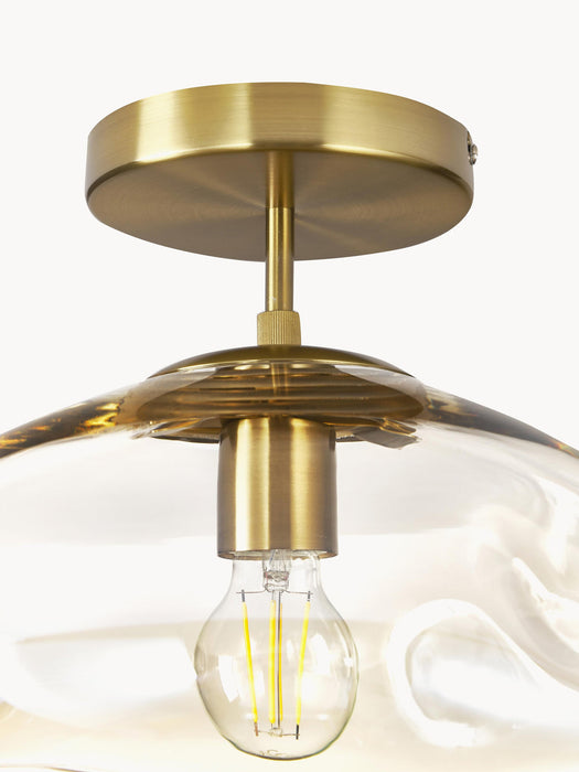 Amora Glass Ceiling Lamp