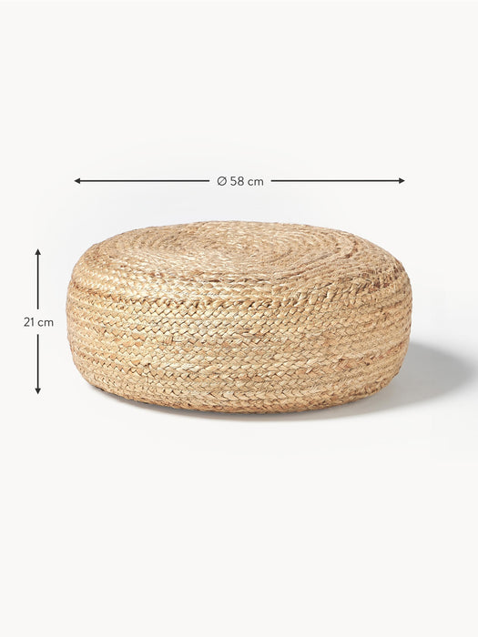 Handmade Jute Pouf Bono