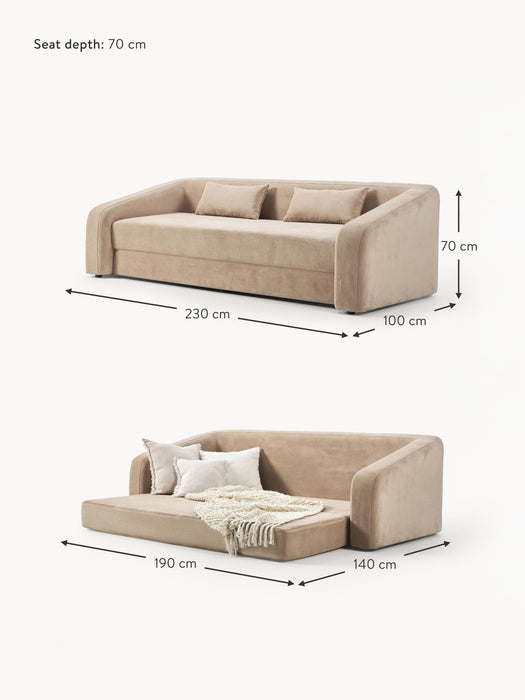 Sofa Bed Eliot 3-seater