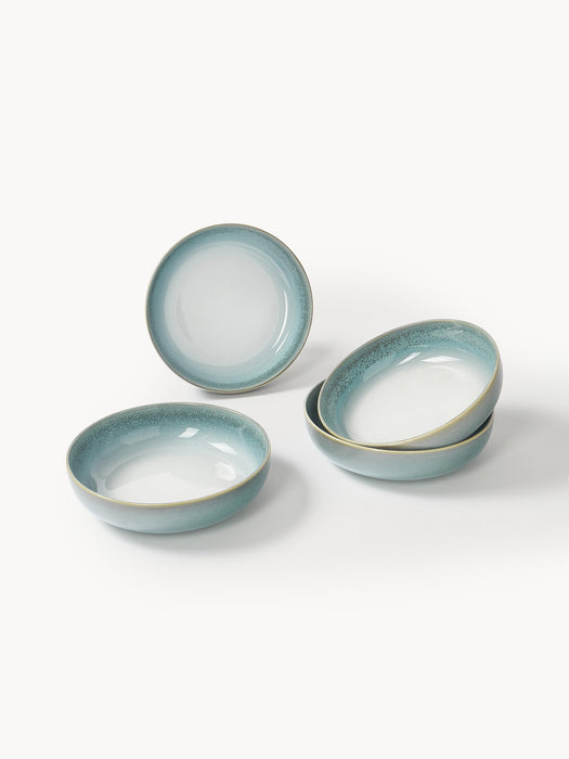 Reactive Glaze Tableware Set Havana 4 people Set of 12