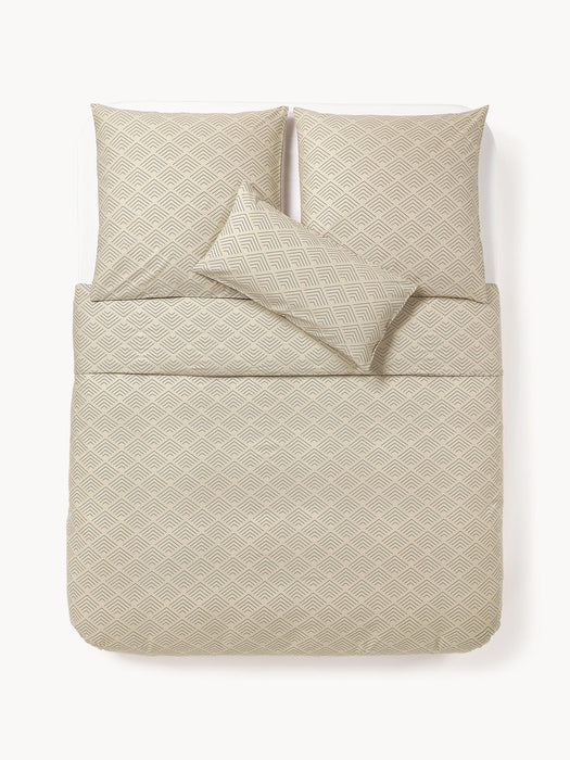Milano Cotton Duvet Cover with Graphic Pattern