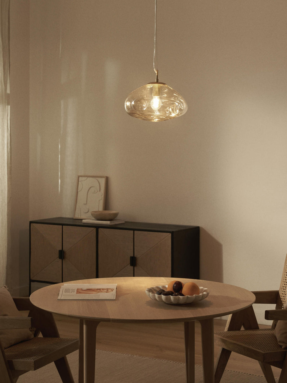 Amora Glass Pendant Light