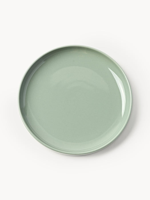 Porcelain Breakfast Plates Nessa Set of 4