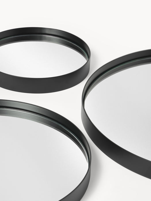 Round Wall Mirrors Lacie Set of 3