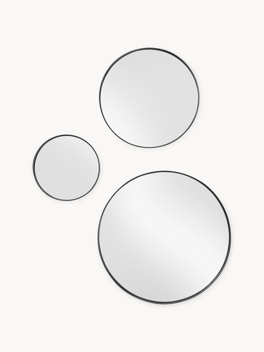 Round Wall Mirrors Lacie Set of 3