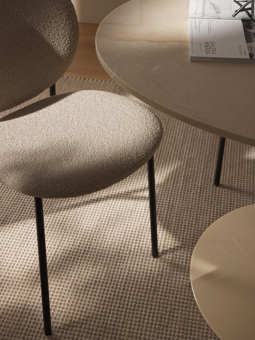 Upholstered Boucl Dining Chairs Ulrica Set of 2