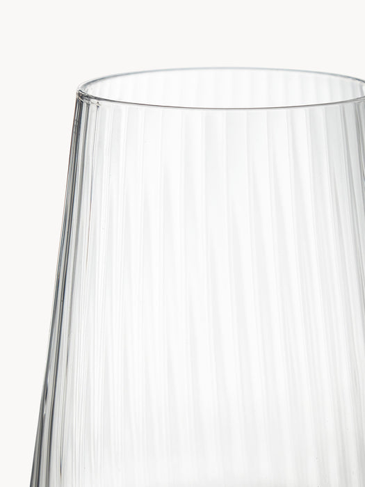 Handmade Tumblers Cami with Groove Structure Set of 4