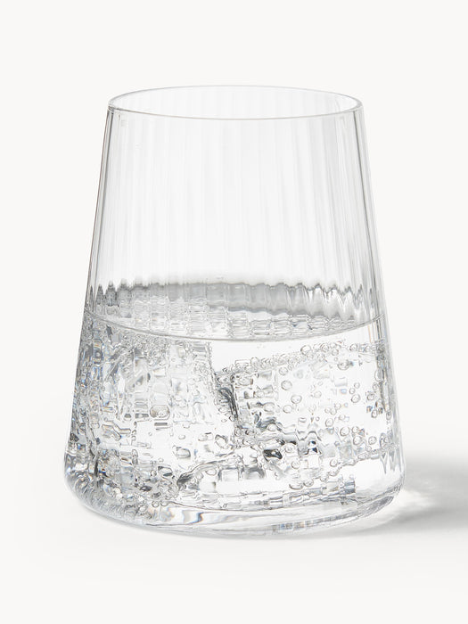 Handmade Tumblers Cami with Groove Structure Set of 4