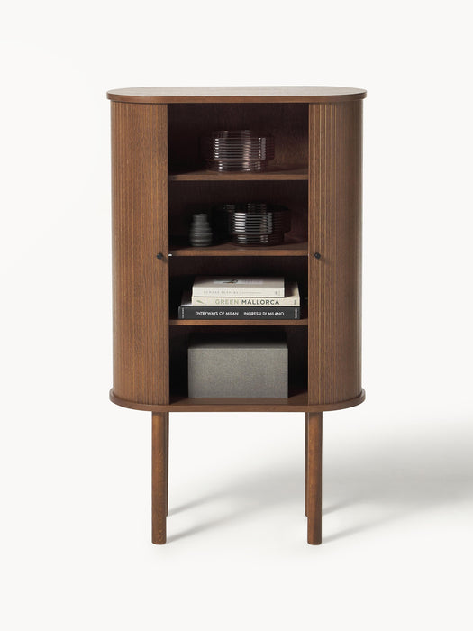 Highboard Calary with Fluted Front