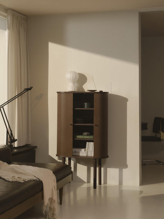 Highboard Calary with Fluted Front