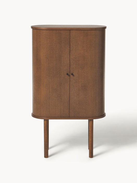 Highboard Calary with Fluted Front