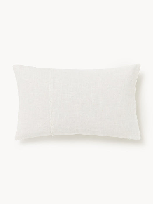 Terre Hand-Woven Cushion Cover with Decorative Seam