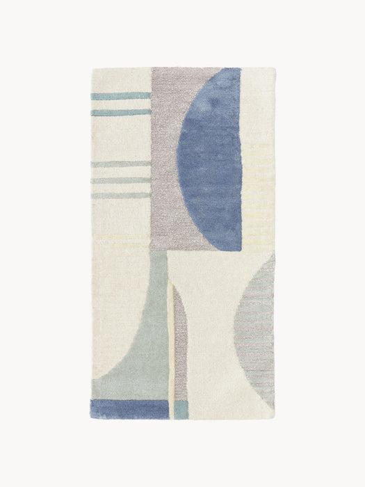 High-Low Wool Rug Pierre Hand-Tufted