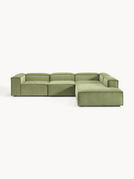 Lennon Corduroy Modular Corner Sofa (4-seater)