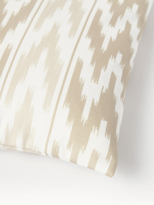 Maillot Outdoor Cushion Cover with Ikat Pattern
