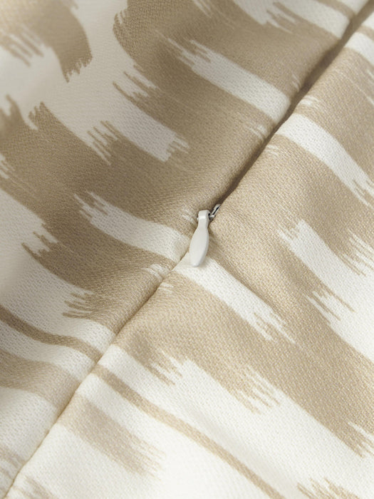Maillot Outdoor Cushion Cover with Ikat Pattern