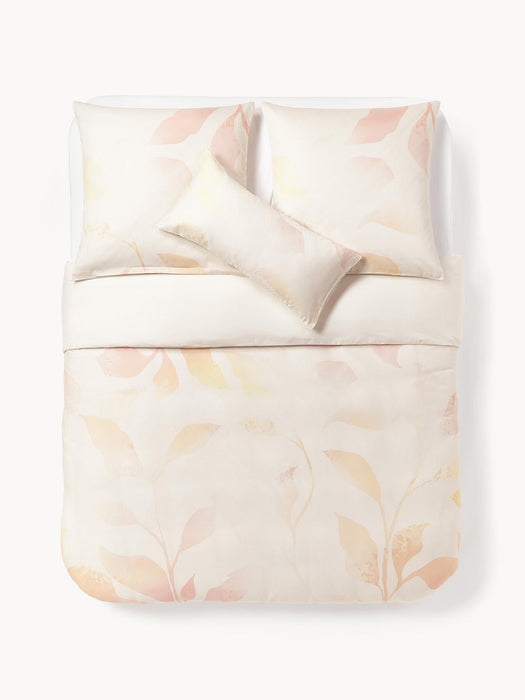 Marino Cotton Sateen Duvet Cover with Floral Print