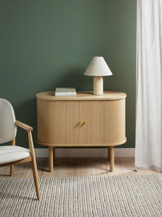 Small Sideboard Calary with Fluted Front