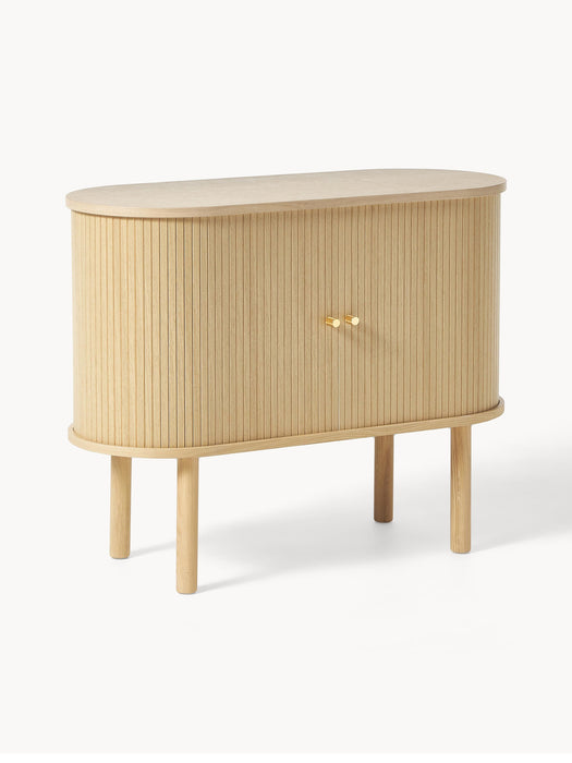 Small Sideboard Calary with Fluted Front