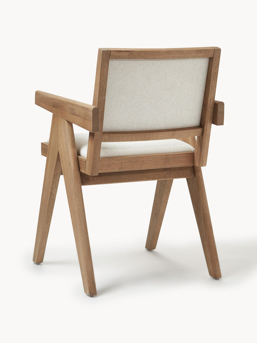Upholstered Dining Chair Sissi with Armrests