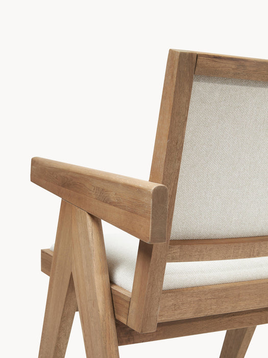 Upholstered Dining Chair Sissi with Armrests