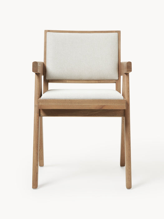 Upholstered Dining Chair Sissi with Armrests