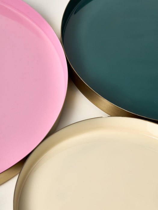 Tavi Decorative Trays, Set of 3