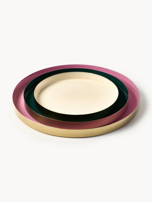 Tavi Decorative Trays, Set of 3