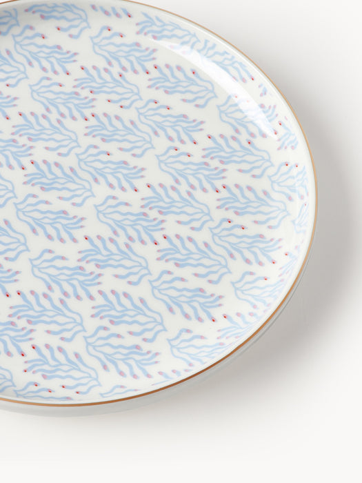 Breakfast Plates Flamboyant Set of 4